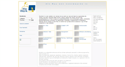 Desktop Screenshot of macwerk.nl